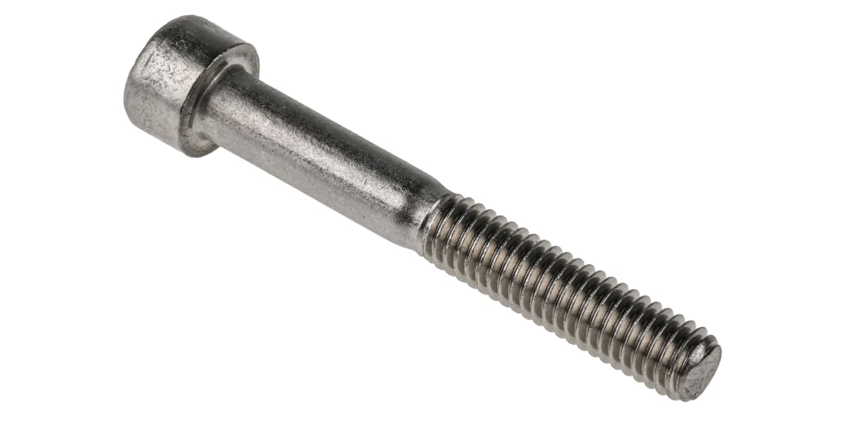 Product image for A2 s/steel hex socket cap screw,M6x45mm