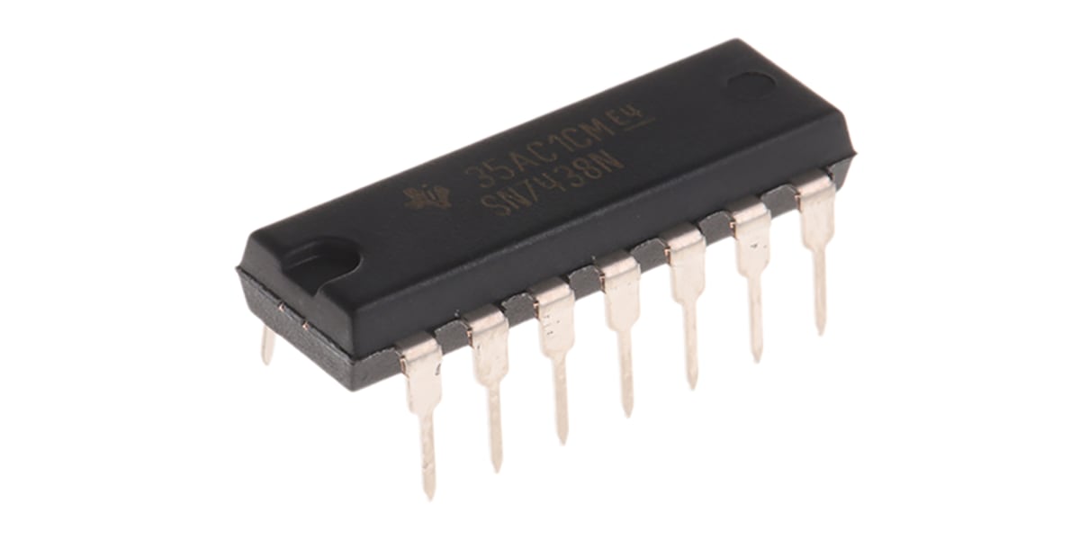 Product image for QUAD 2I/P NAND GATE,SN7438N DIP14 5.25V