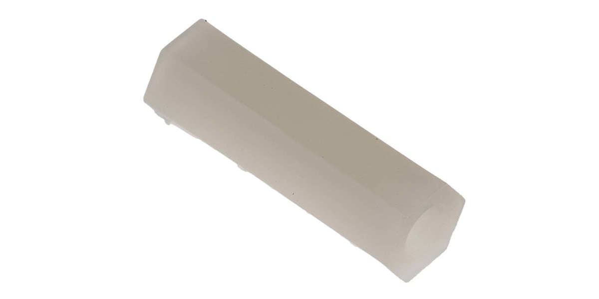 Product image for Tapped Thru nylon spacer,M3x18mm