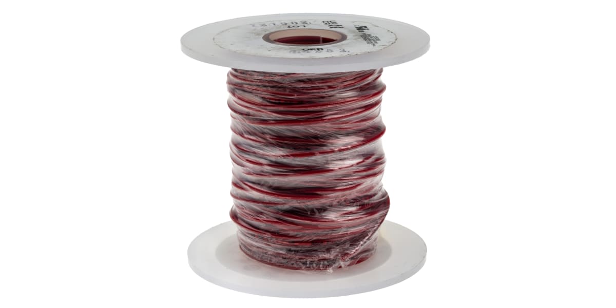 Product image for Wire 18 AWG PVC 300V UL1007 Red 30m