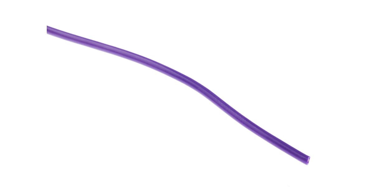 Product image for Wire 18 AWG PVC 300V UL1007 Violet 30m