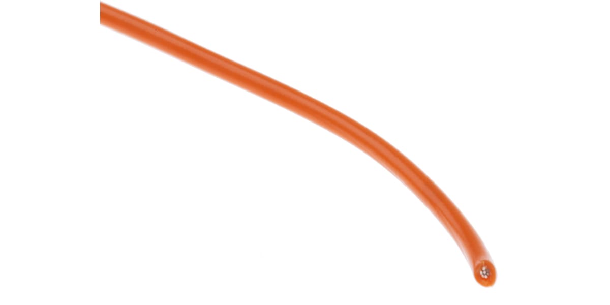 Product image for Wire 24 AWG PVC 300V UL1007 Orange 30m