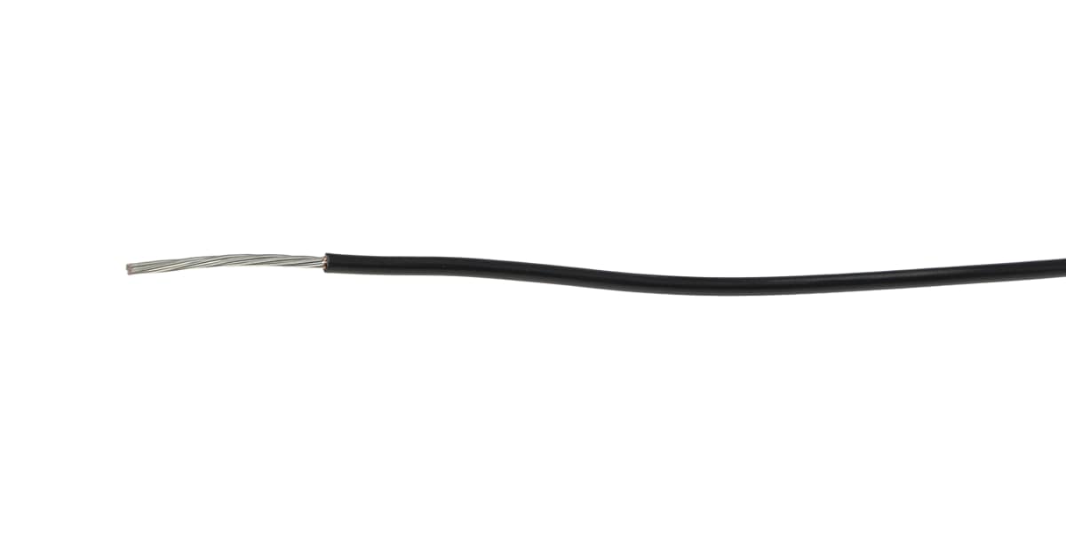 Product image for Wire 20 AWG 300V UL1061 Black 30m