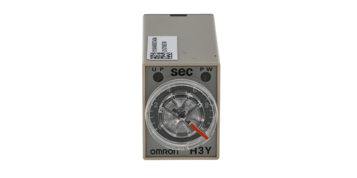 Product image for 4PDT min on delay timer,0.5-10sec 240Vac