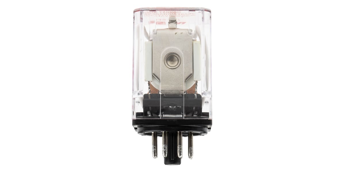 Product image for 8 pin DPCO plug-in relay,10A 24Vac coil