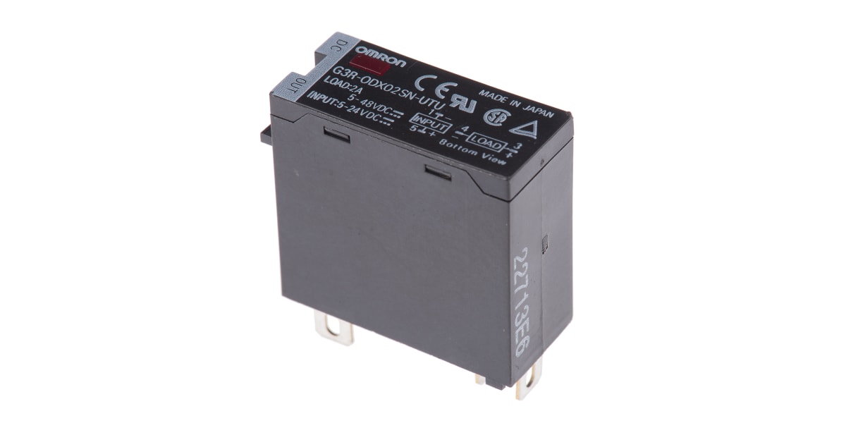 Product image for SIL DC/DC SOLID STATE RELAY,2A 4-60VDC