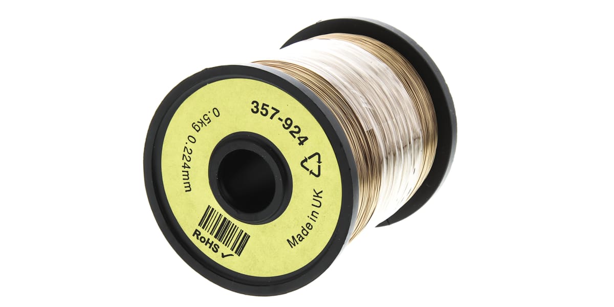 Product image for Insulated copper wire,30/31awg 1300m