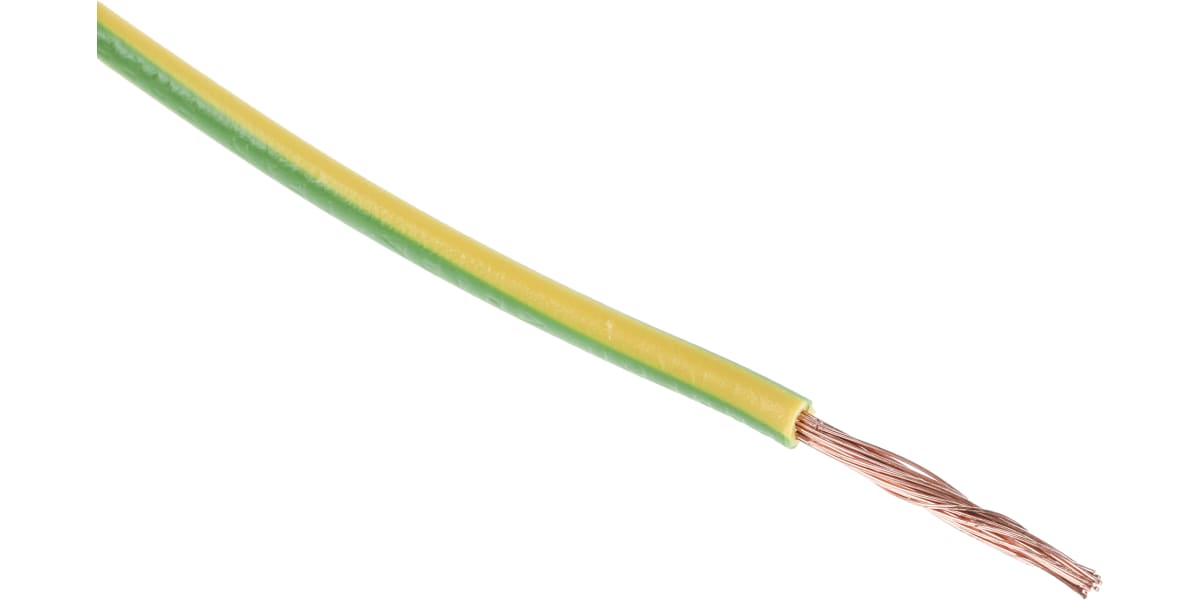 Product image for Grn/yel stranded switchgear cable2.5sqmm