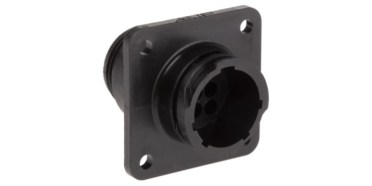 Product image for 9way pin contact fixed receptacle,13A