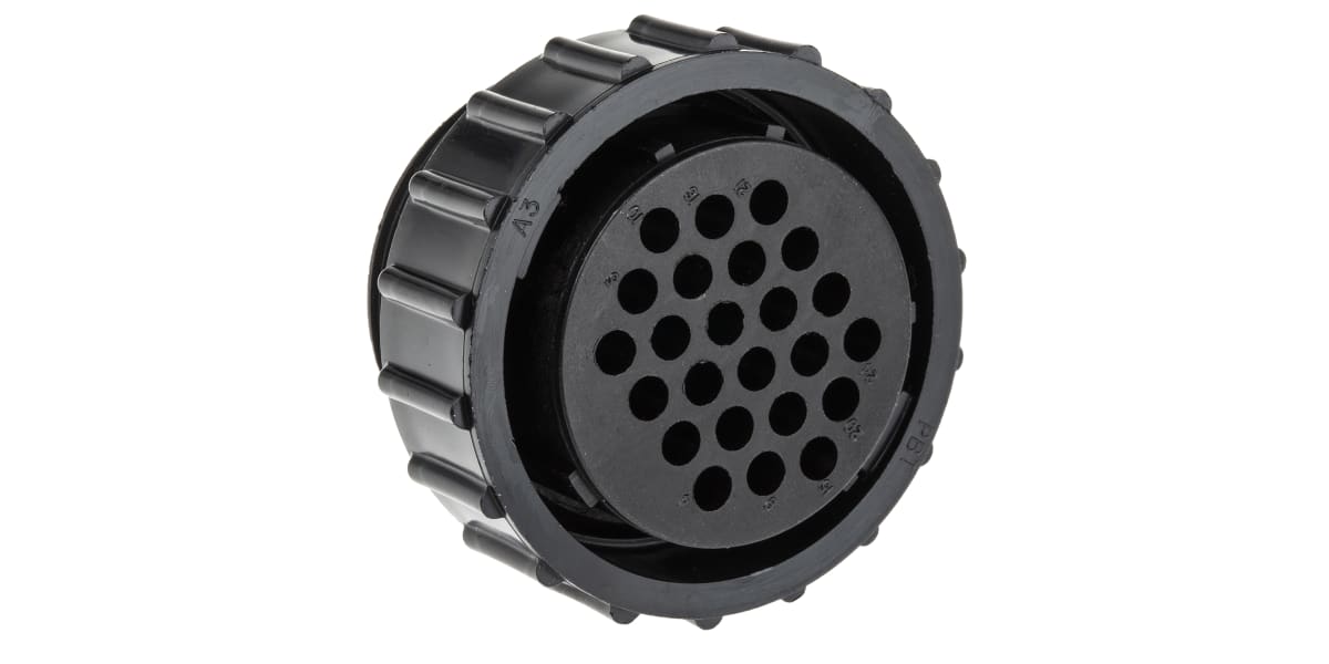 Product image for 24way skt contact cable mnt plug13A,ser1