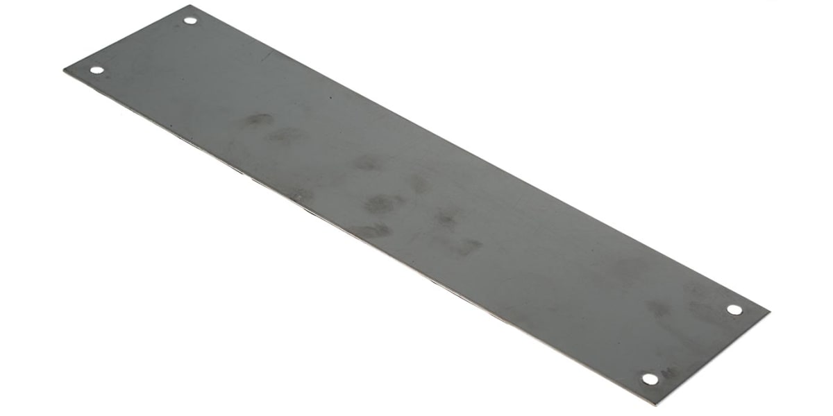 Product image for Push Plate,stainless steel,300x75mm