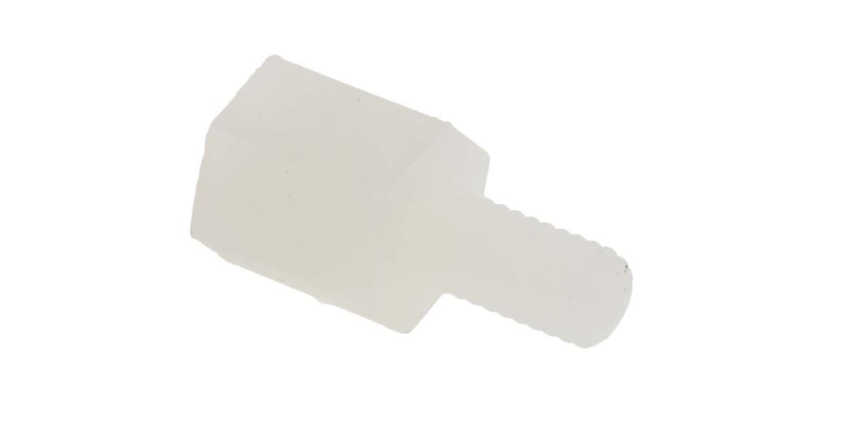 Product image for Male-Female nylon spacer,M3x6mm