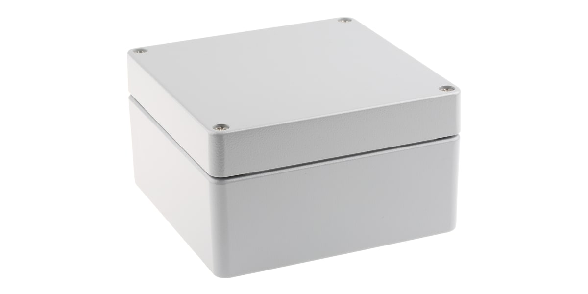 Product image for IP66 ALUMINIUM ENCLOSURE,180X180X100MM