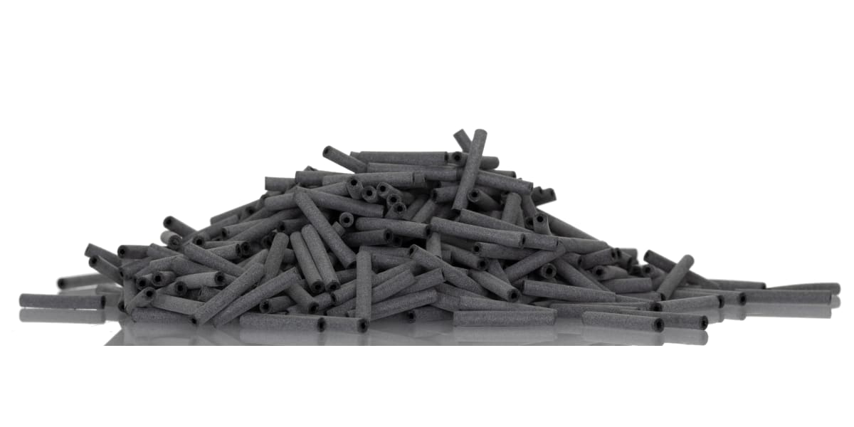 Product image for Blk expandable sleeves,1.2mm bore 500pcs