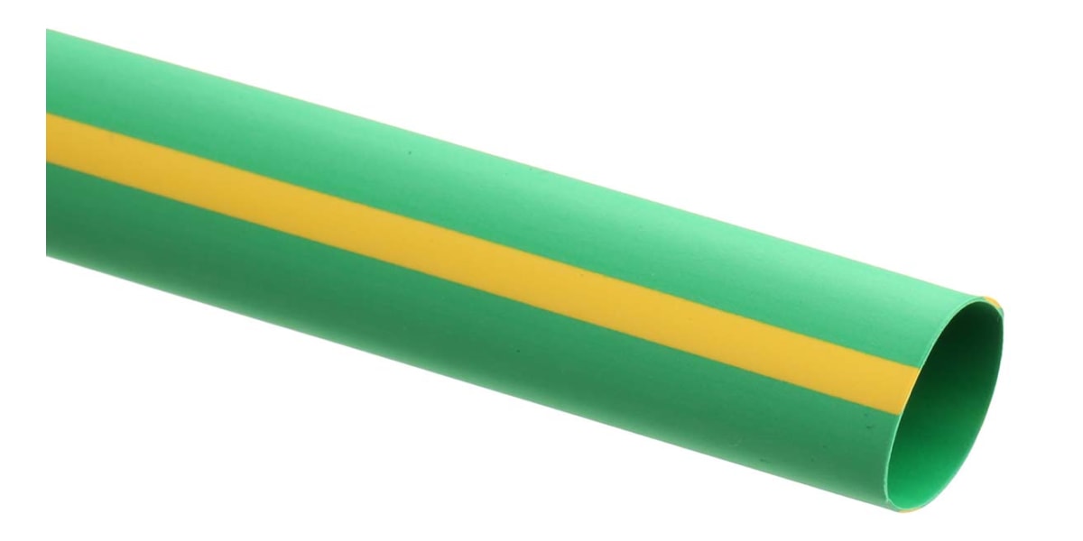 Product image for Yellow/grn std heatshrink sleeve,12.7mm