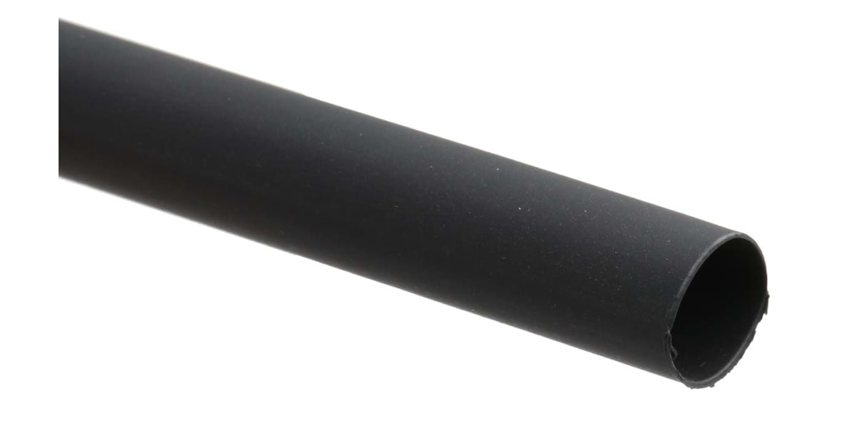 Product image for Black std heatshrink sleeve,9.5mm bore