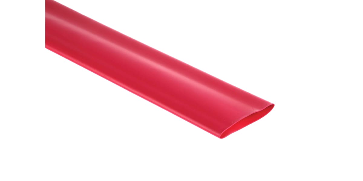 Product image for Red std heatshrink sleeve,38.0mm bore