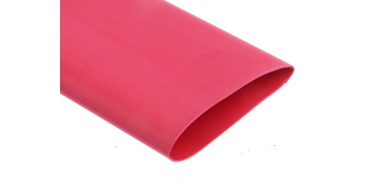 Product image for Red std heatshrink sleeve,25.4mm bore