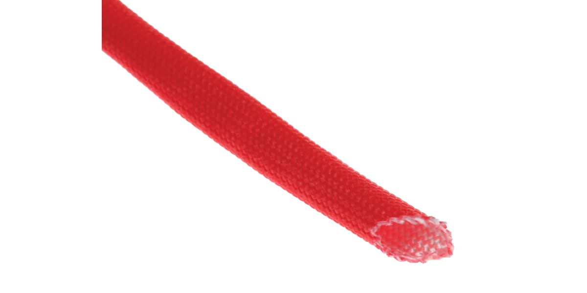 Product image for Red acrylic heat resistant braid,4mm