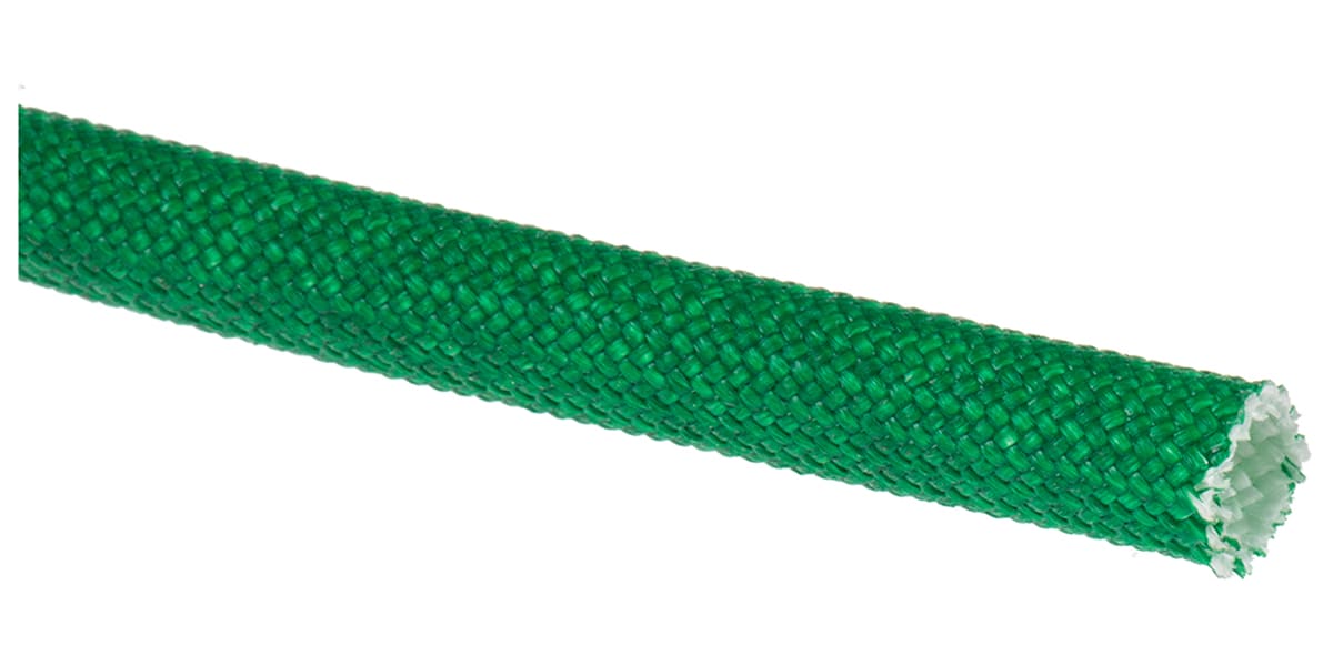 Product image for Green acrylic heat resistant braid,4mm