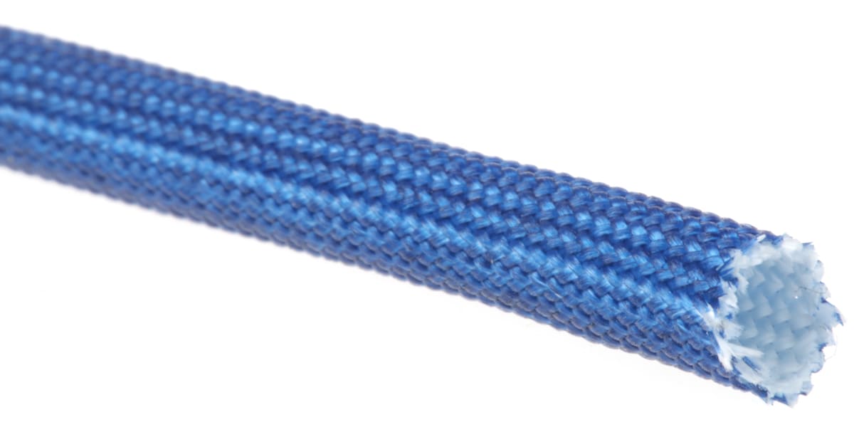 Product image for Blue acrylic heat resistant braid,4mm