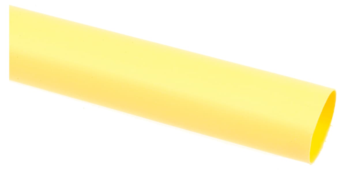 Product image for Yellow std heatshrink sleeve,12.7mm bore