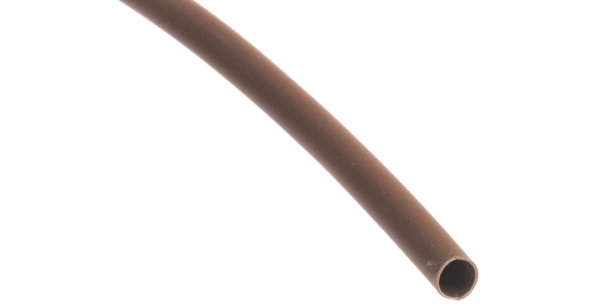 Product image for Brown 30m PVC Sleeving, 4mm bore