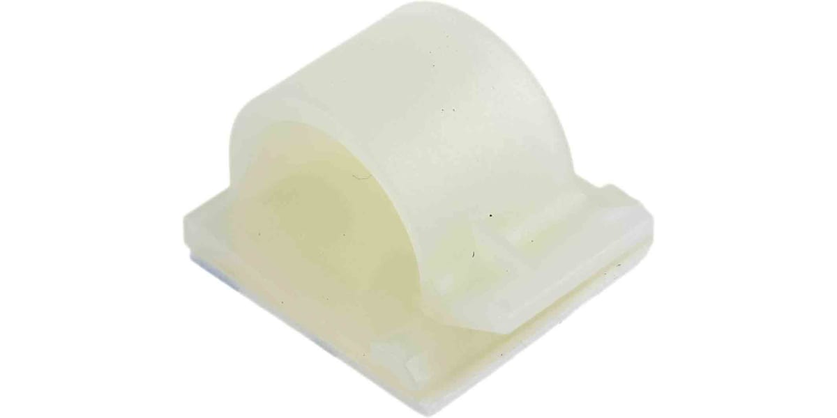 Product image for Round adhesive clip 13.5mm