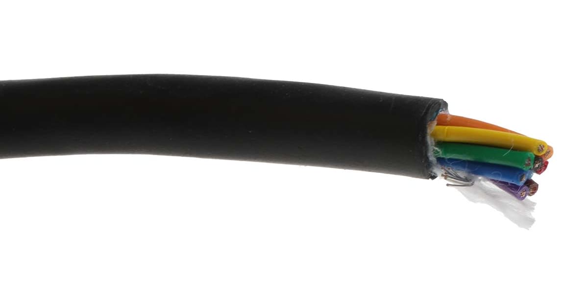 Product image for Cable 24AWG 8C 5.6 OD XG2 Foil Shield