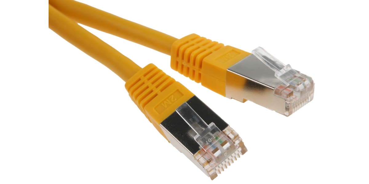 Product image for VALUE S/FTP Cable Cat.6,yellow,2.0m