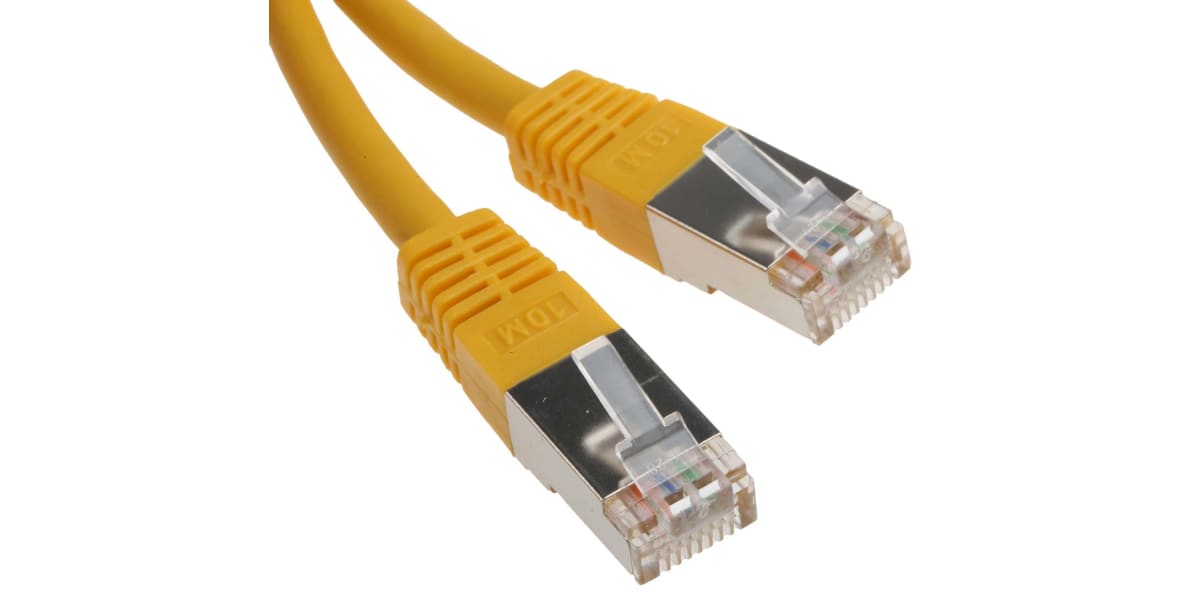 Product image for VALUE S/FTP Cable Cat.6,yellow,10m