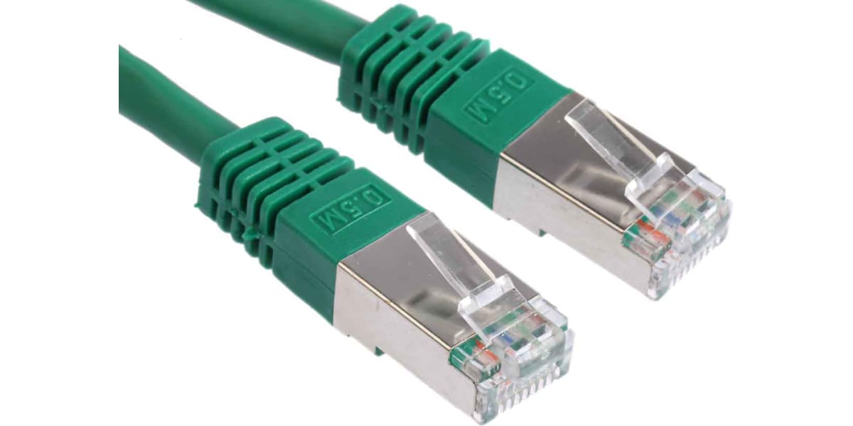 Product image for VALUE S/FTP Cable Cat.6,green,0.5m