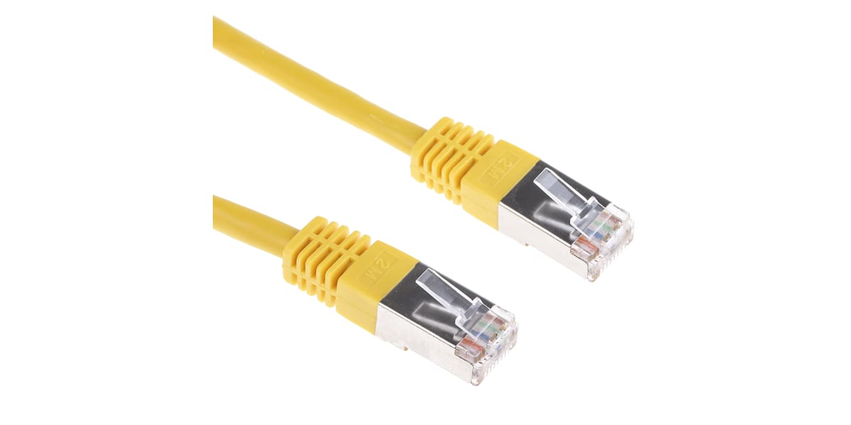 Product image for VALUE S/FTP Cable Cat.6,yellow,0.5m