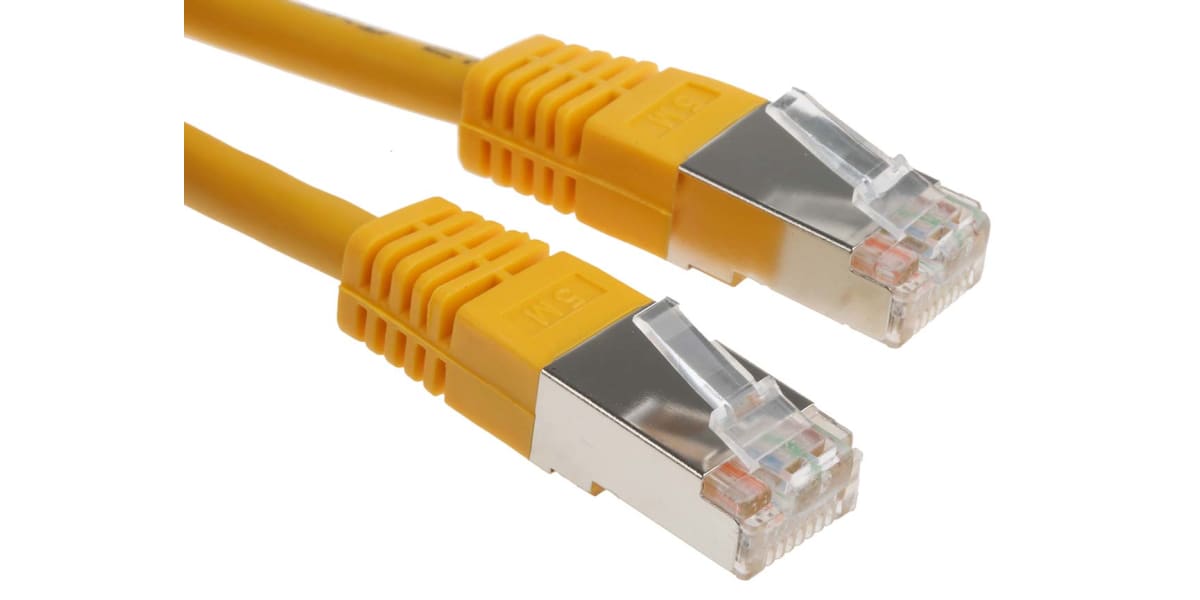 Product image for VALUE S/FTP Cable Cat.6,yellow,5.0m