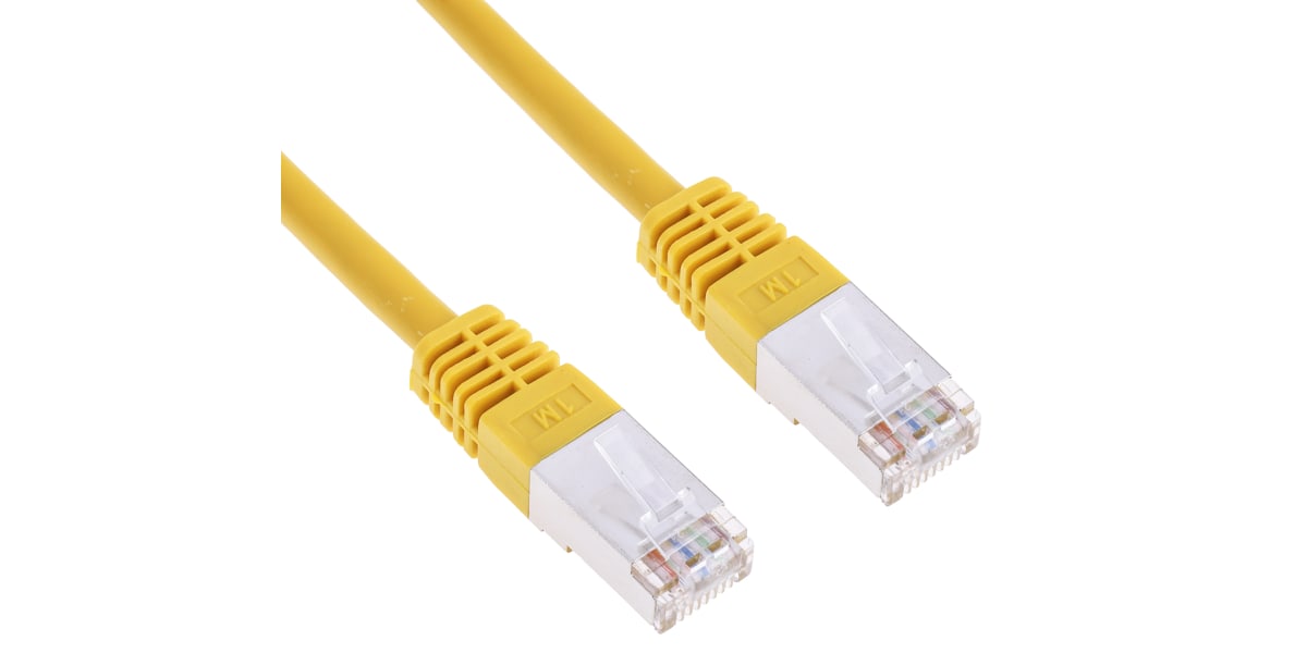 Product image for VALUE S/FTP Cable Cat.6,yellow,1.0m