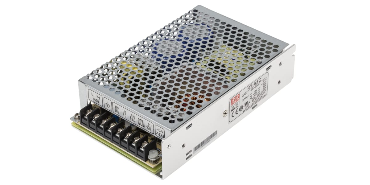 Product image for Power Supply,RT-85C,SMPS,5/15/-15V,87W