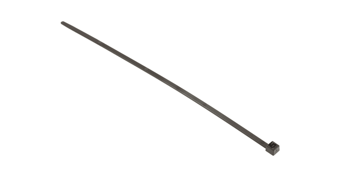 Product image for Black Releasable Cable Tie, 250x4.6mm