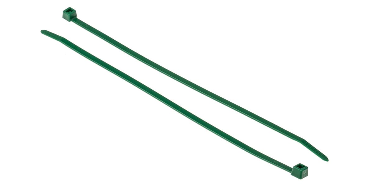 Product image for Green nylon cable tie 200x4.6mm