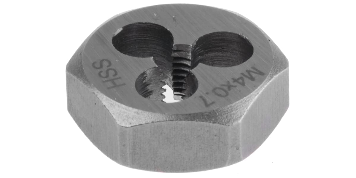 Product image for HSS die nut M4/ 0.7 pitch