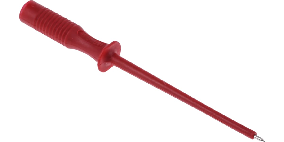 Product image for RED LOW VOLTAGE PROBE,2MM PLUG