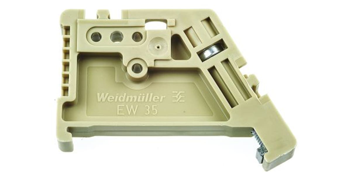 Product image for End stop for W series DIN rail terminal