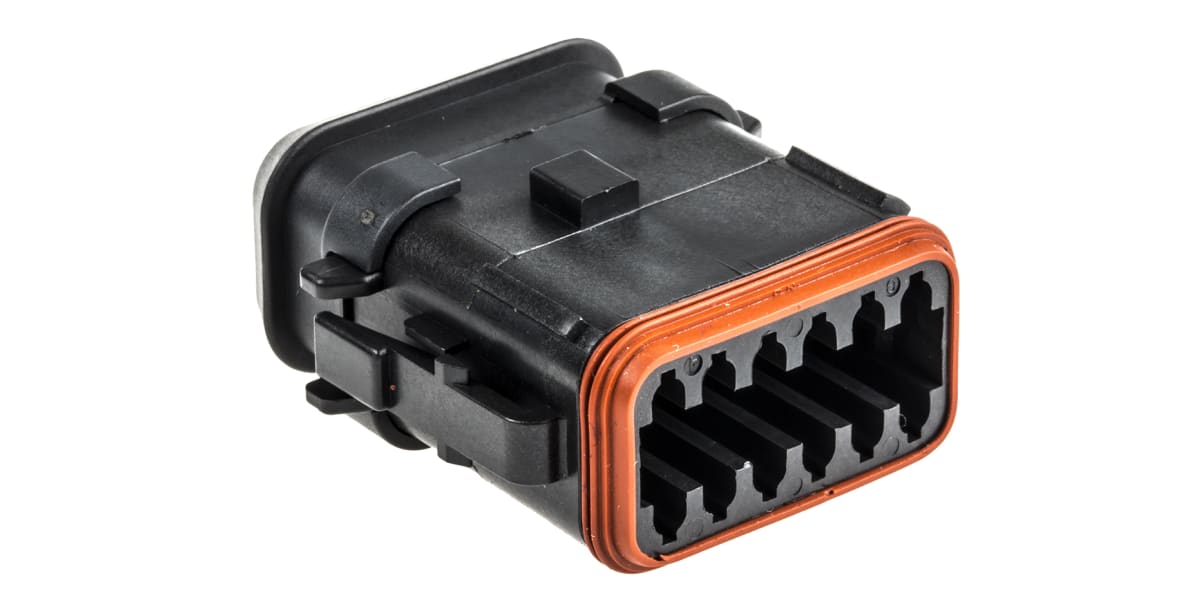 Product image for DT PLUG 12 SOCKET C/W BOOT ADAPTOR