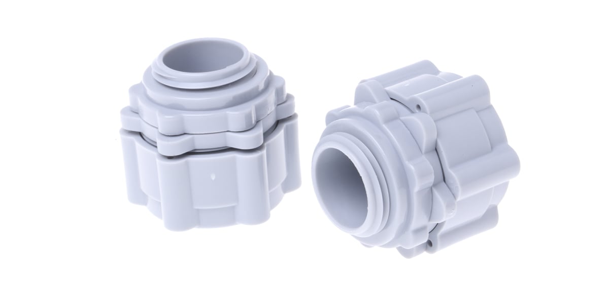 Product image for Nylon Flexible Conduit Adaptor 20mm Dia