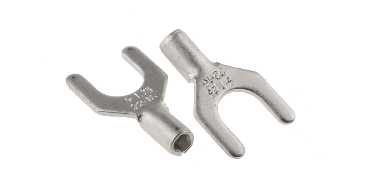 Product image for M5/2BA uninsul spade terminal0.5-1.5sqmm