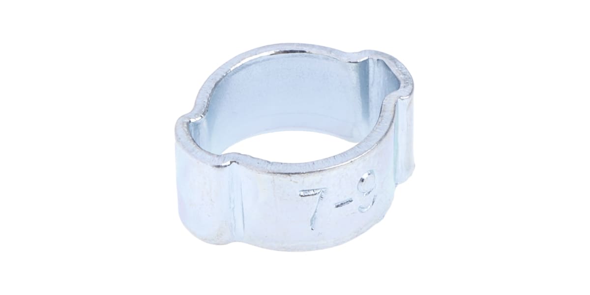 Product image for Zinc plated steel O clip,7-9mm dia