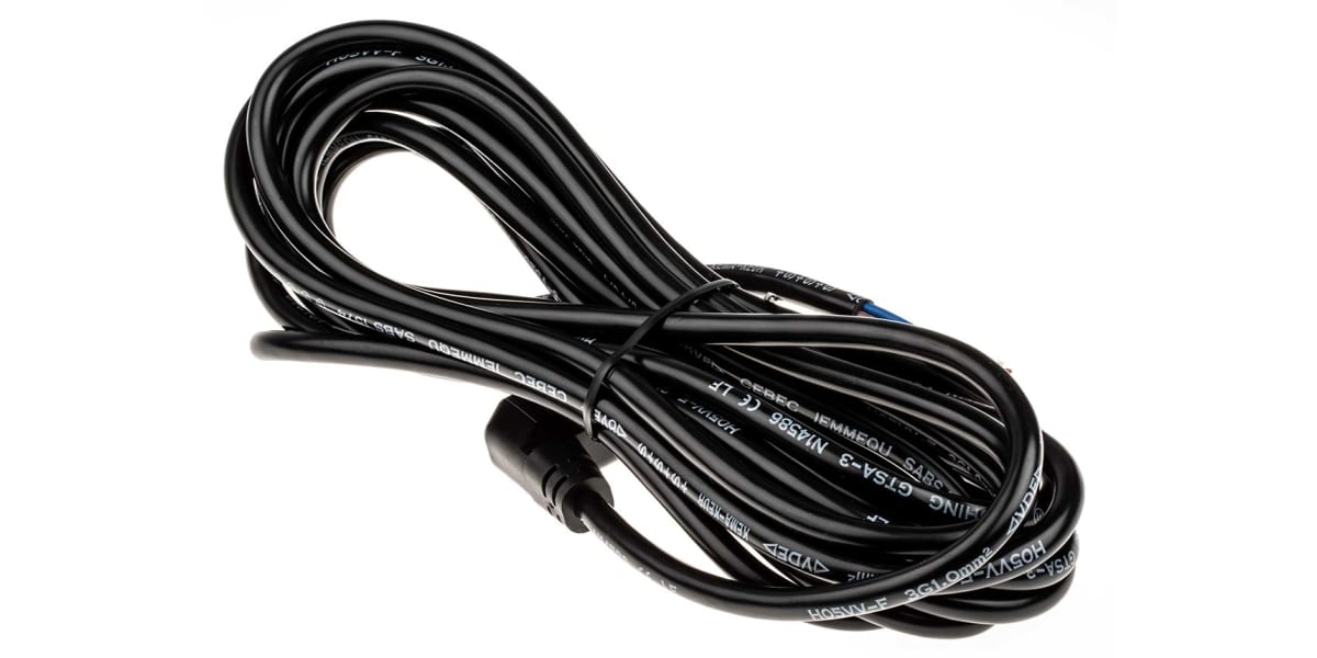 Product image for Power Cord C14 rt ang one end 5m