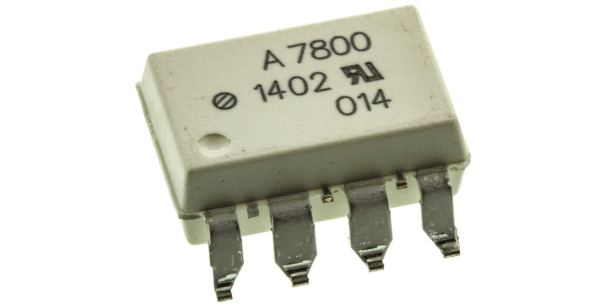 Product image for HCPL-7800-300E Broadcom, Isolation Amplifier, 5 V, 8-Pin PDIP SMD