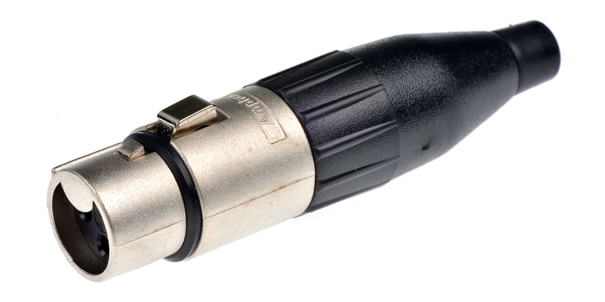 Product image for 3 WAY XLR FREE SOCKET,15A 120VAC