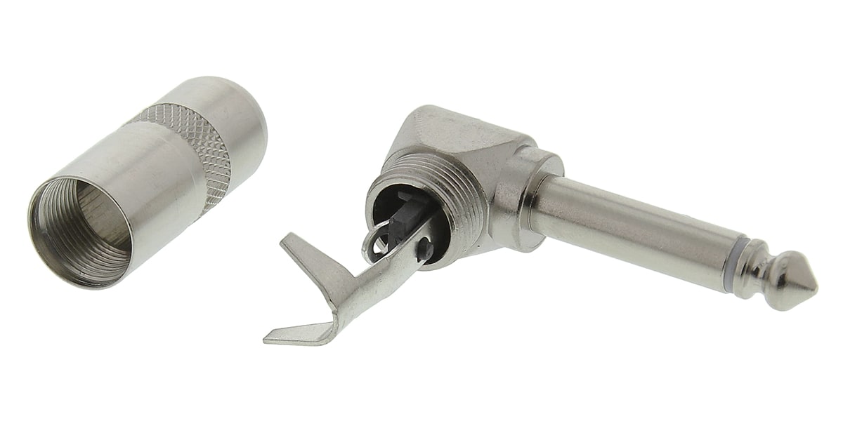 Product image for 2 WAY R/A SLIMLINE JACK PLUG,1/4IN