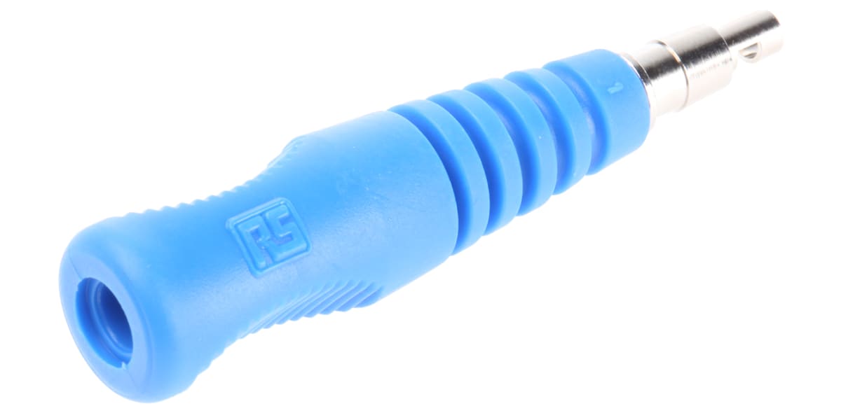 Product image for BLUE CAGE SPRING PLUG,4MM